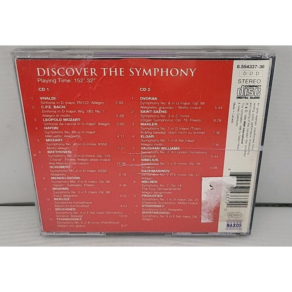 Discover the Symphony by Various (CD, 1998) 2 Disc