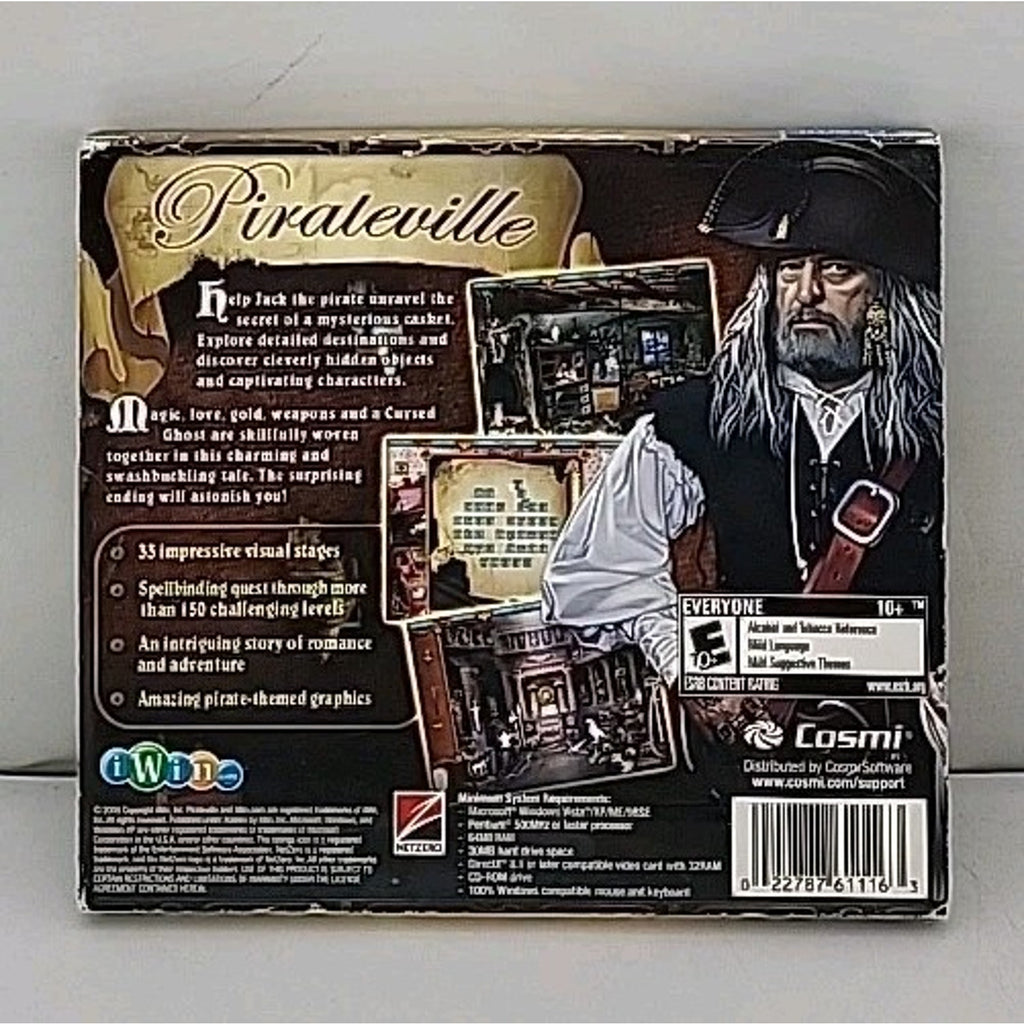 Pirateville PC CD-ROM Software Game