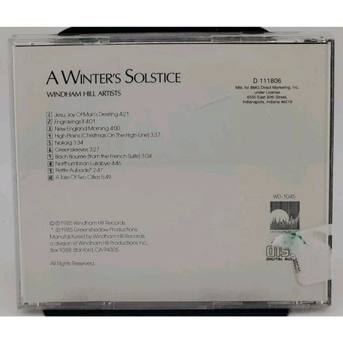 A Winter's Solstice, Vol. 1 by Various Artists (CD, Sep-2003, Windham Hill)