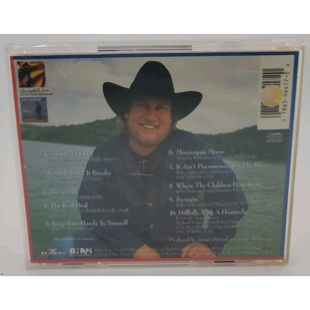 John Anderson - Country Til I Die (CD, 1994)