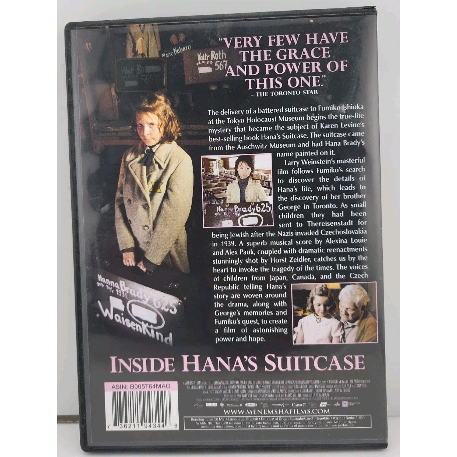 Inside Hana's Suitcase (DVD, 2009)