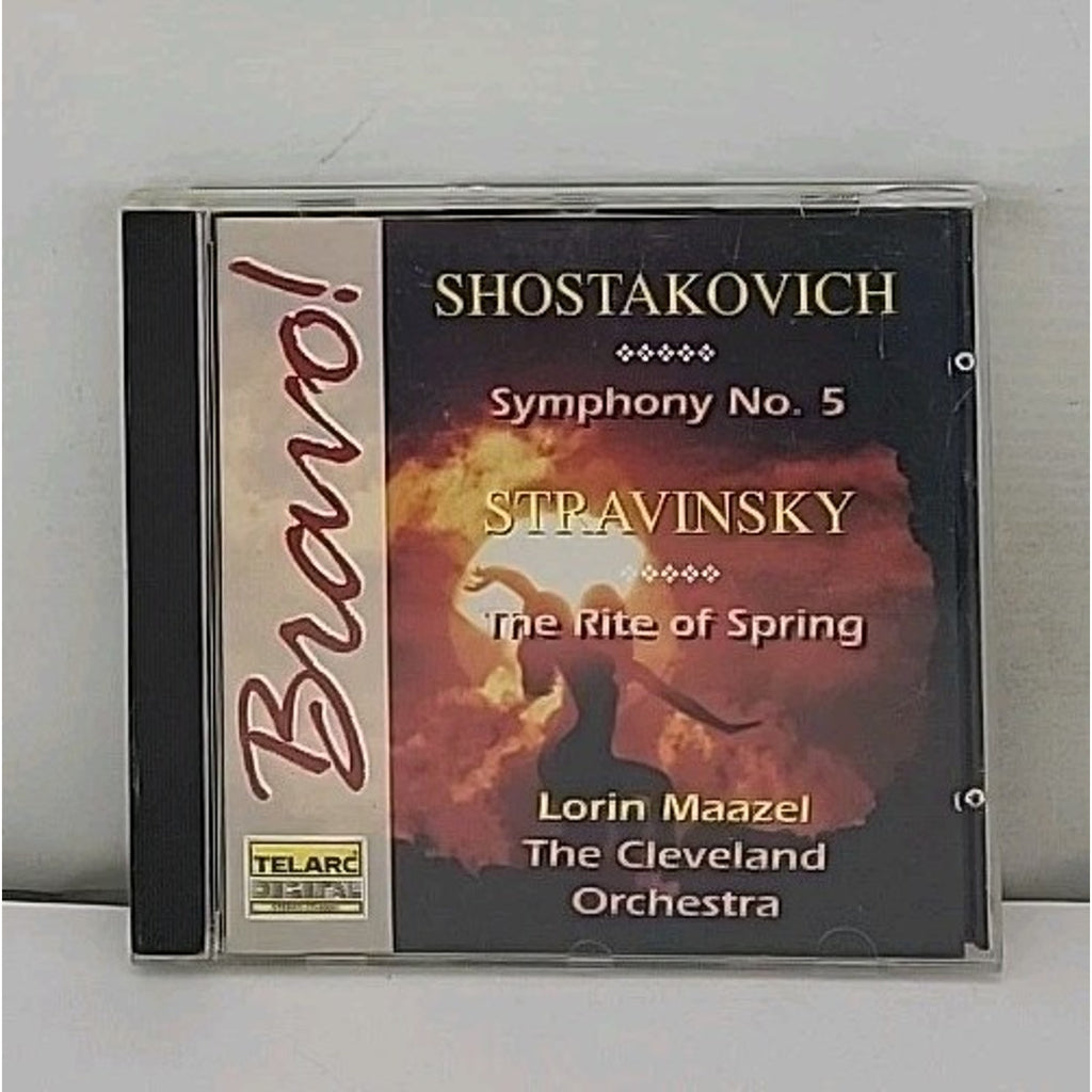 Shostakovich: Symphony No. 5; Stravinsky: The Rite of Spring CD
