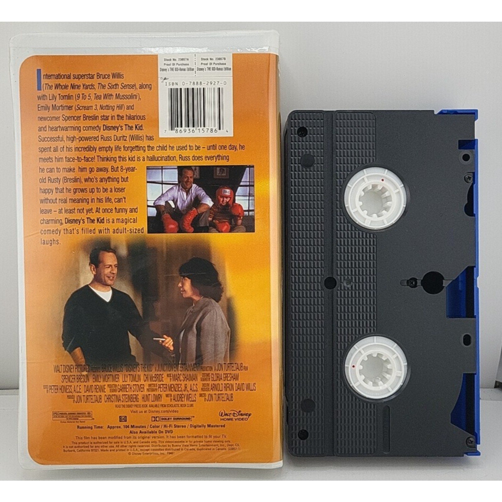 Disneys The Kid (VHS, 2001, Exclusive Video Bonus Edition)