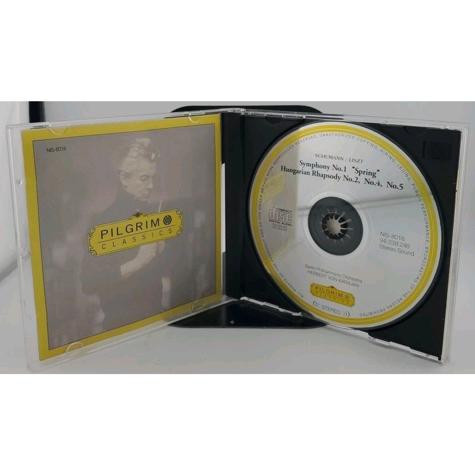 Symphony No. 1 Spring Hungarian Rhapsody No. 2 No.4 No.5 CD