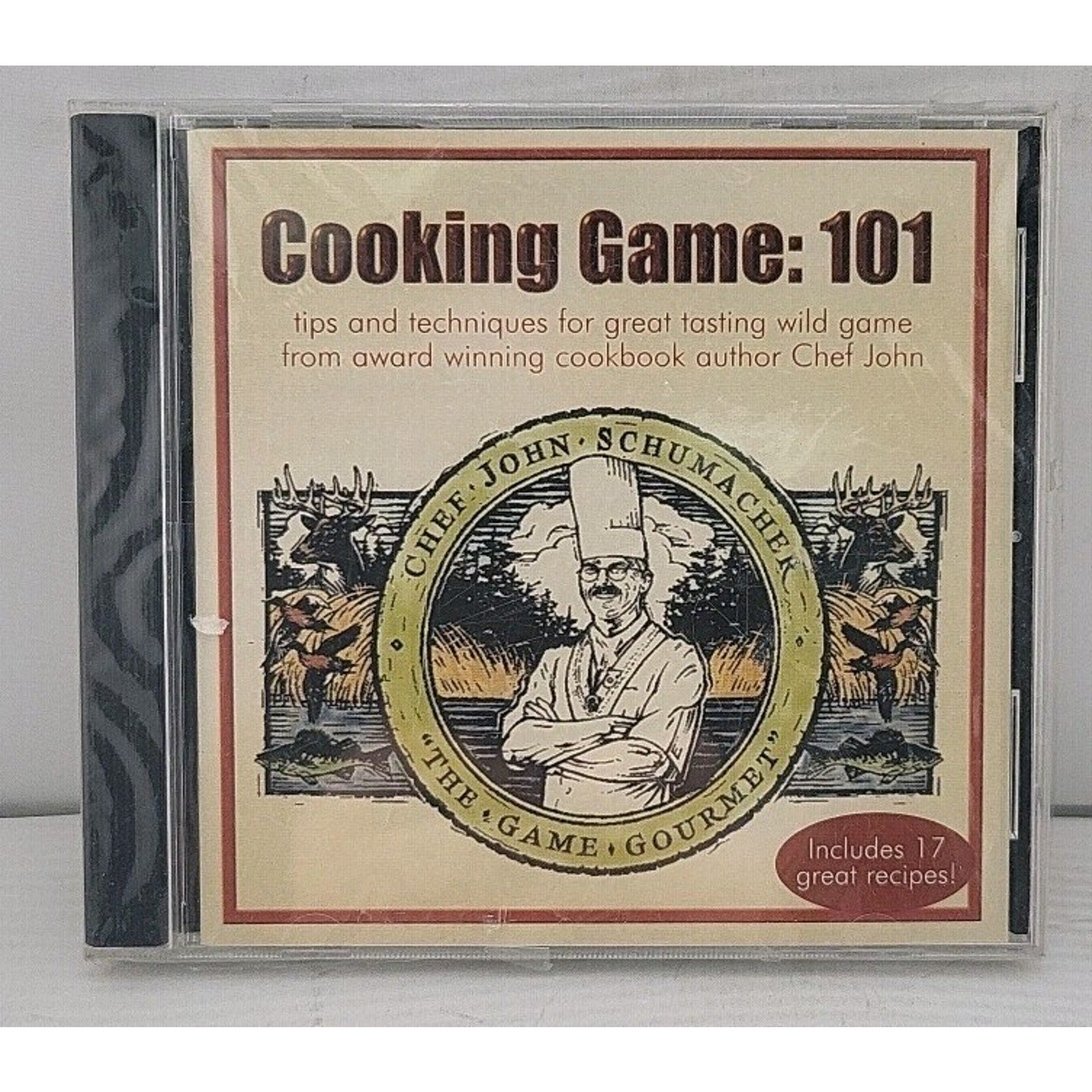 Cooking Game 101 - Chef John Schumacher (2005 Game Gourmet/Stoney Wolf) CD *NEW*