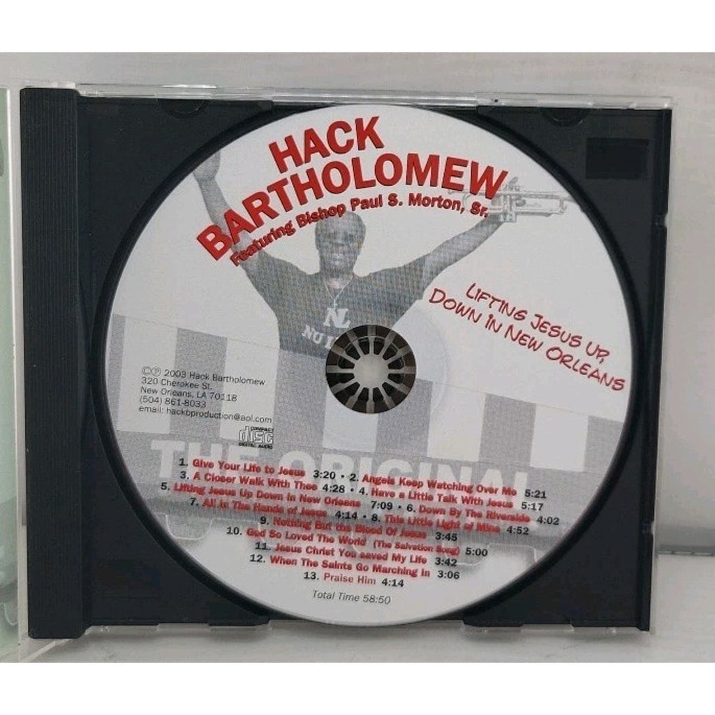 Hack Bartholomew - Lifting Jesus Up, Down in New Orleans CD