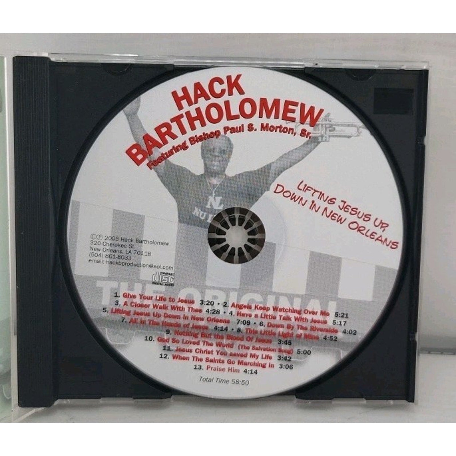 Hack Bartholomew - Lifting Jesus Up, Down in New Orleans CD