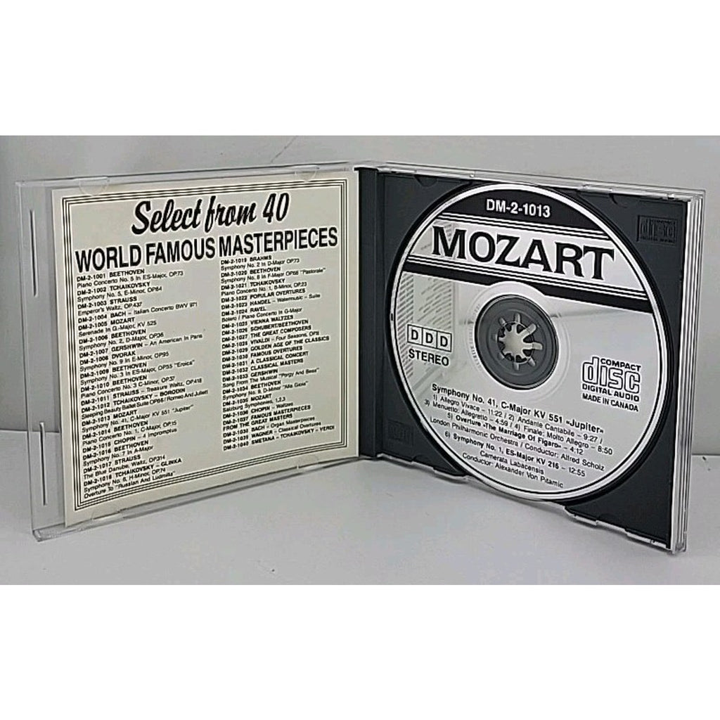 Mozart: Symphony No.41 Jupiter; Overture The Marriage of Figaro; Sym. No.1 (CD)/