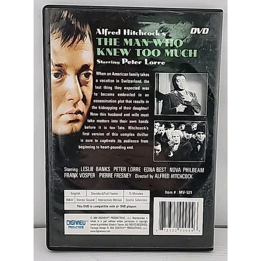 The Man Who Knew Too Much (DVD)