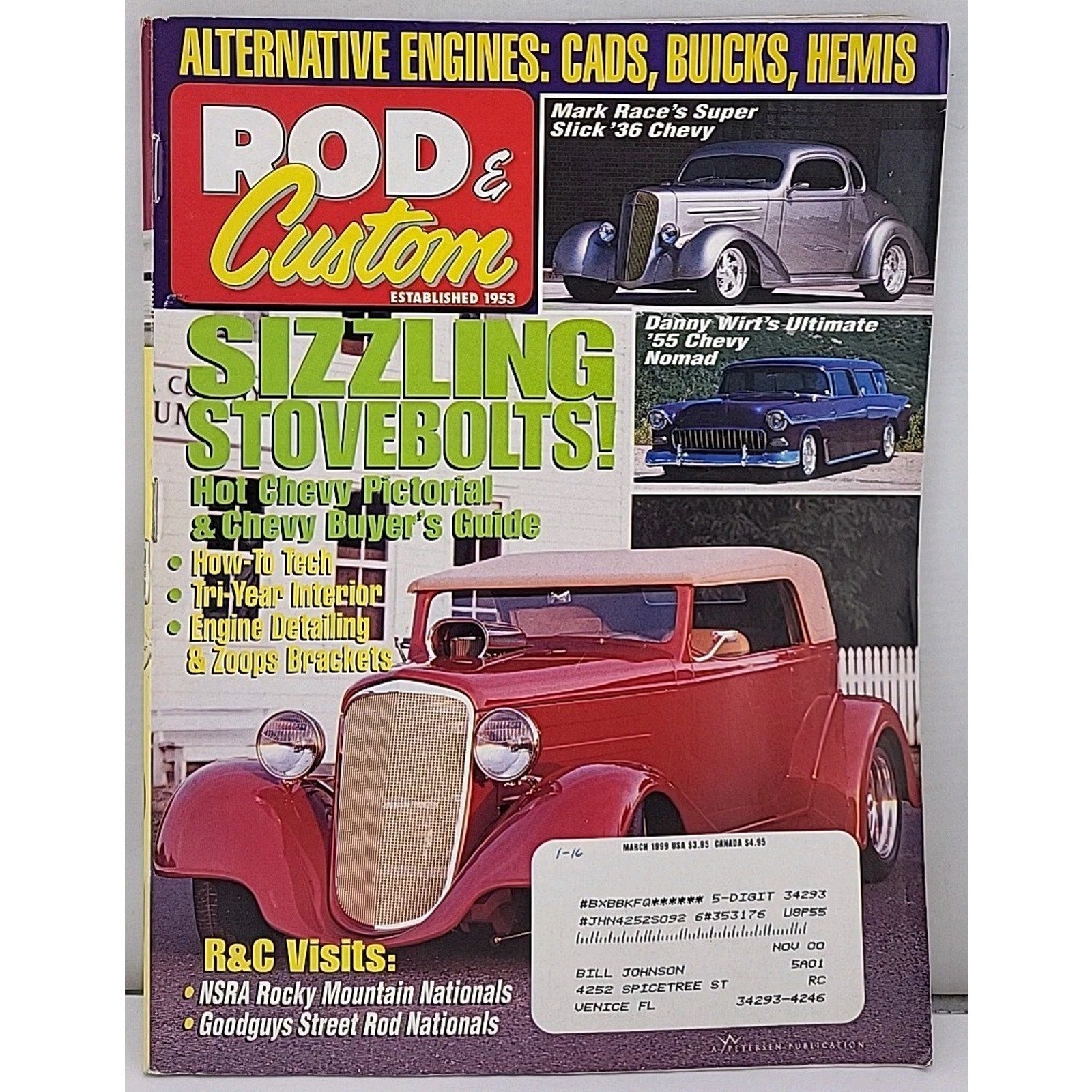 Rod & Custom Magazine - March 1999 - Volume 33 Number 3