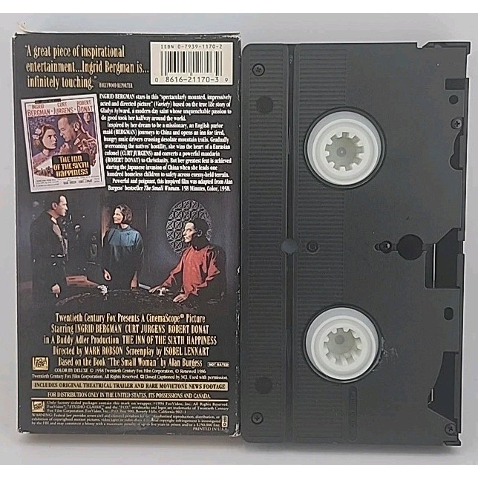 The Inn of the Sixth Happiness (VHS, 1994)