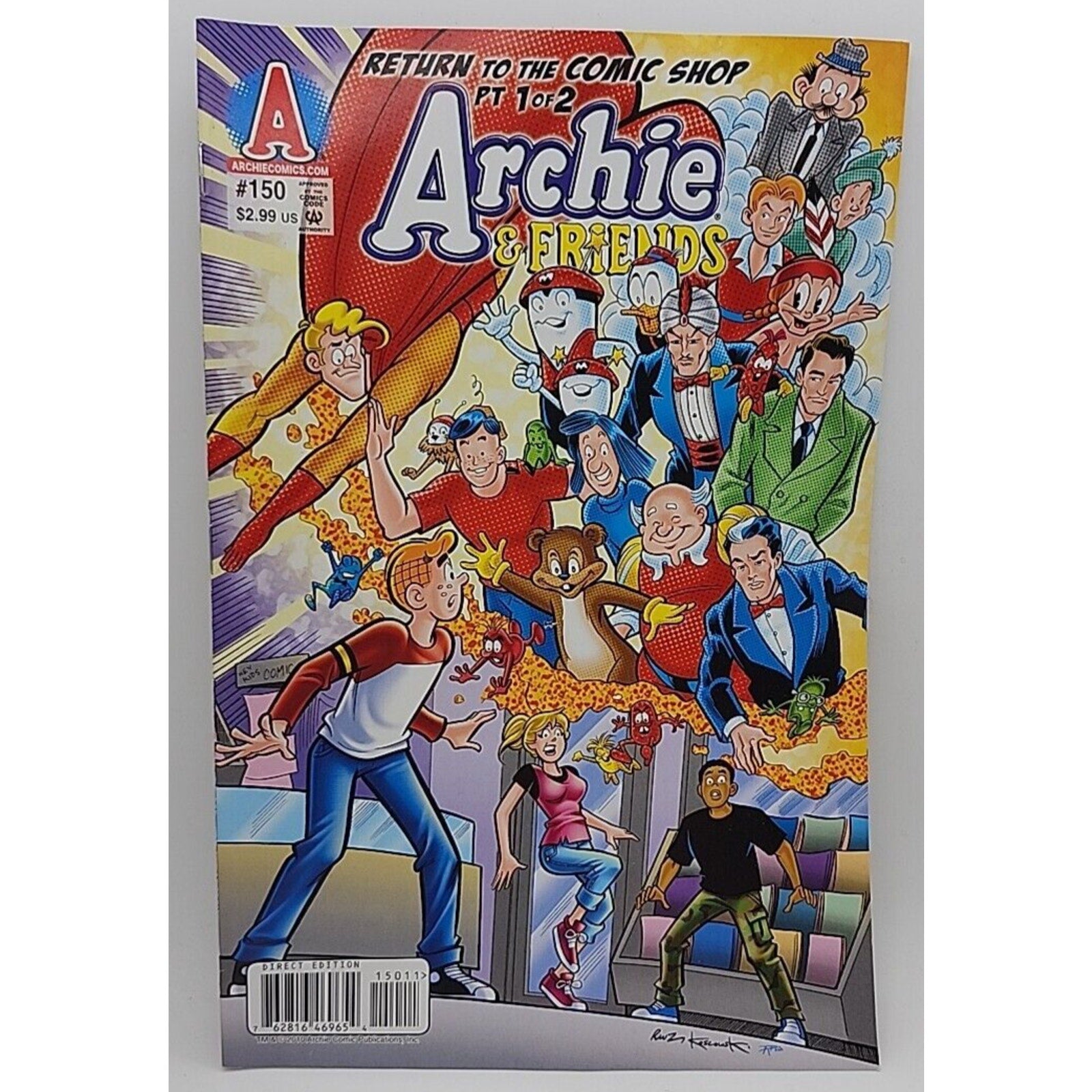 Archie & Friends Comic Book - Return to the Comic Shop, Part 1 of 2 - #150, 2010