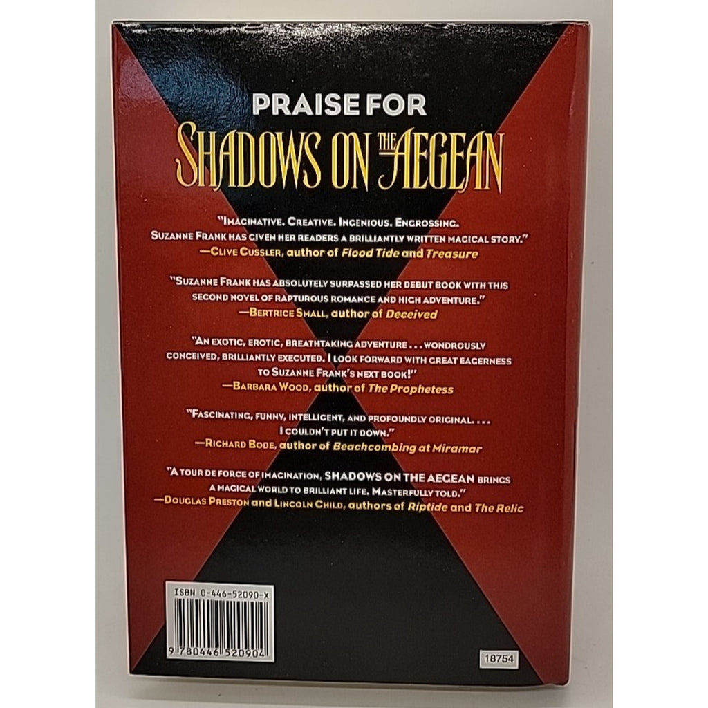 Shadows on the Aegean by Suzanne Frank (1998, Hardcover)