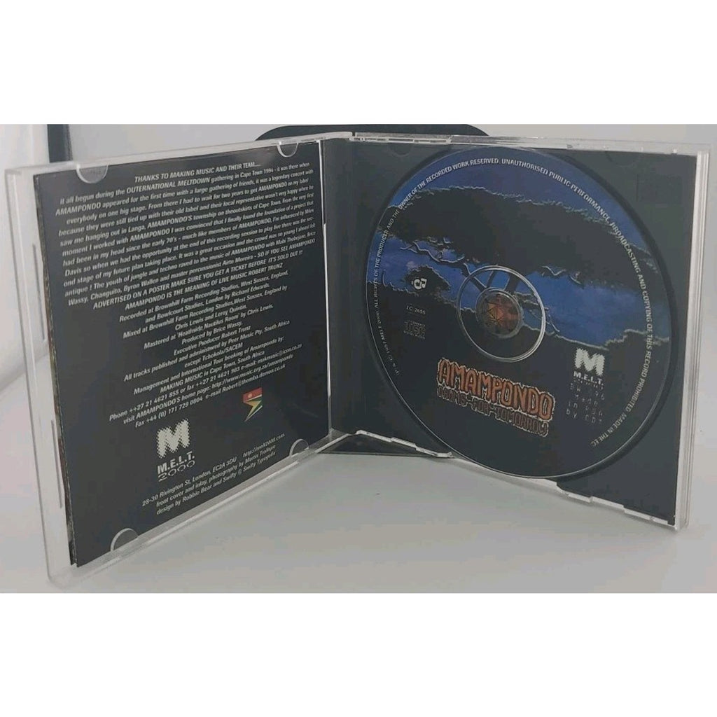 Drums for Tomorrow by Amampondo (CD, Jul-1999, Melt 2000 (Zeit))