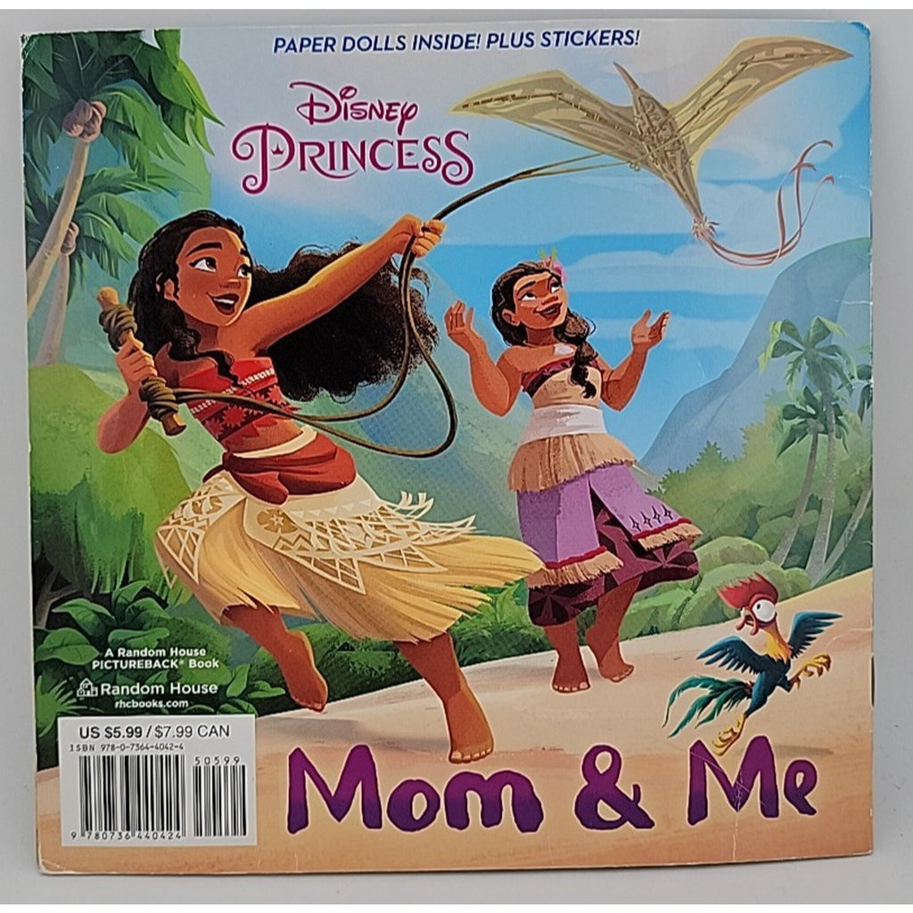 Mom and Me (Disney Moana) by Kalikolehua Hurley (2024, Picture Book)