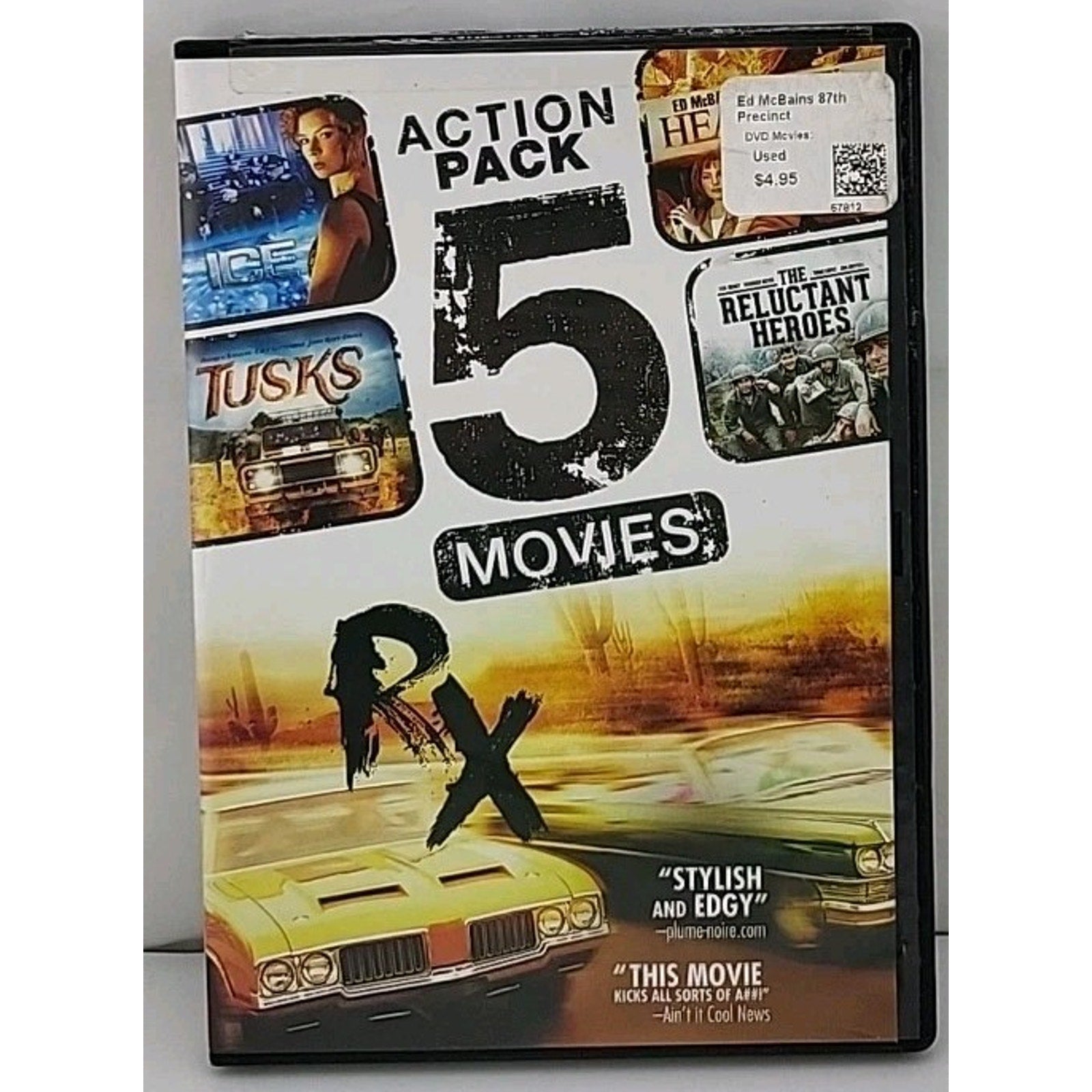 Action Pack, Vol. 7: 5 Movies (DVD, 2014)
