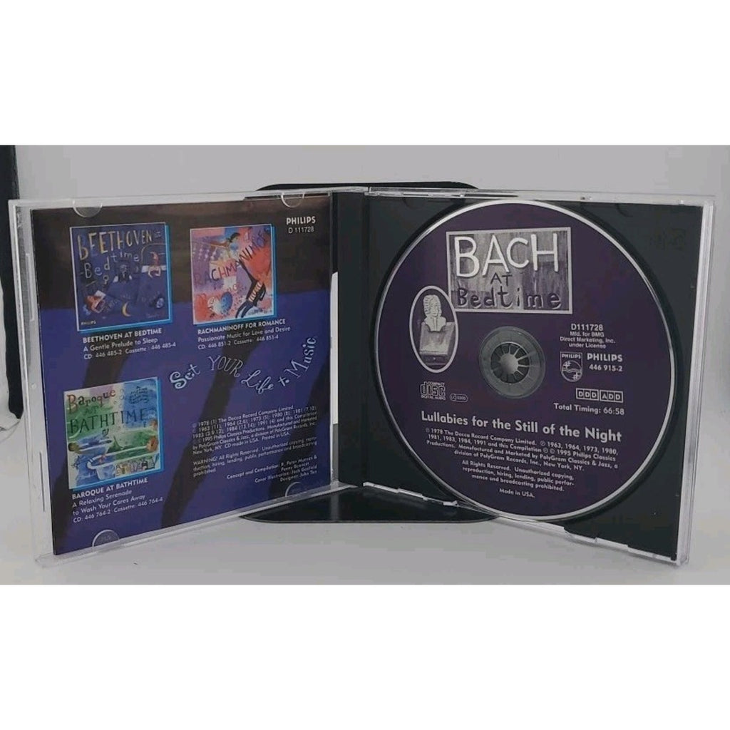 Bach At Bedtime by Various (CD, 1995)
