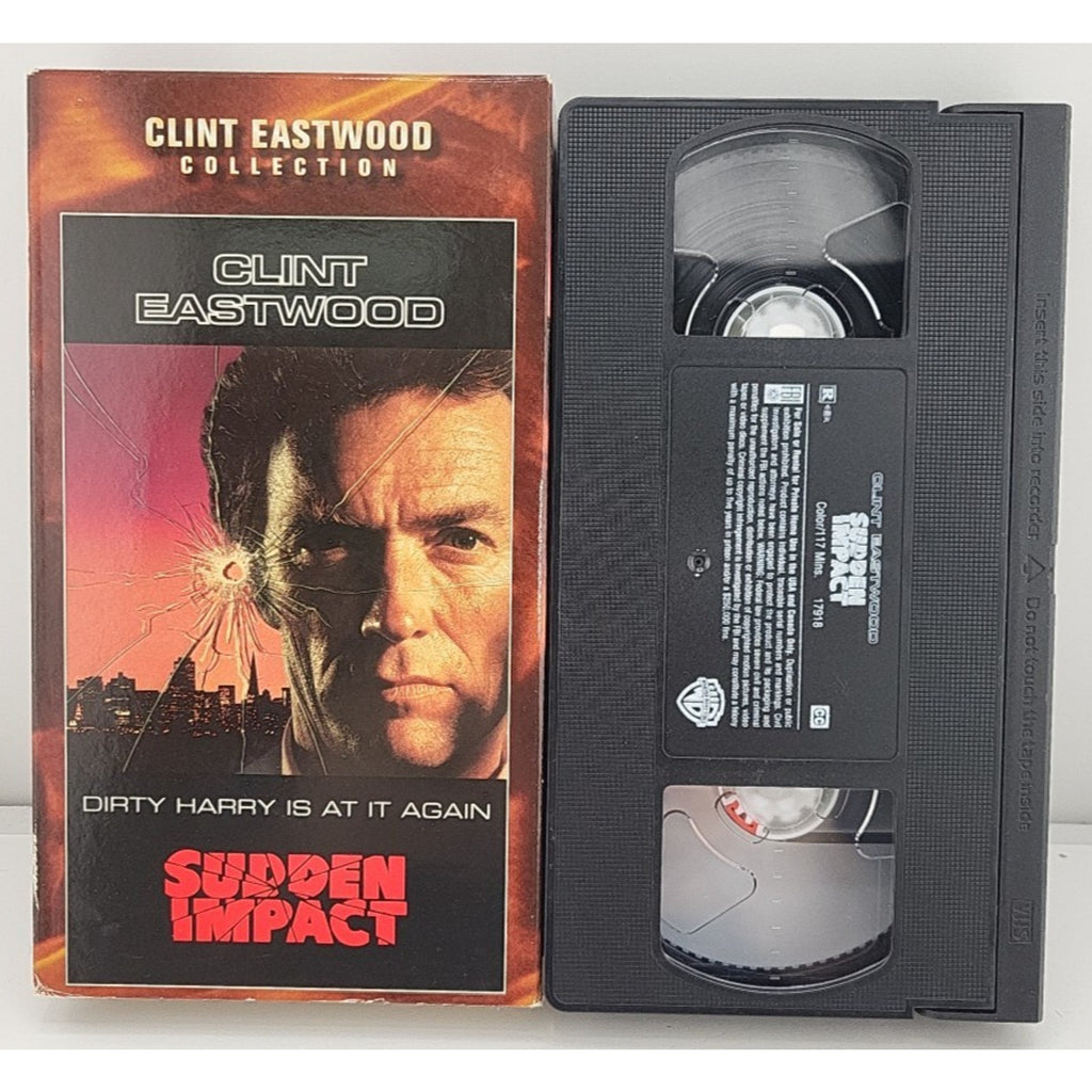 Sudden Impact (VHS, 2000, Clint Eastwood Collection)