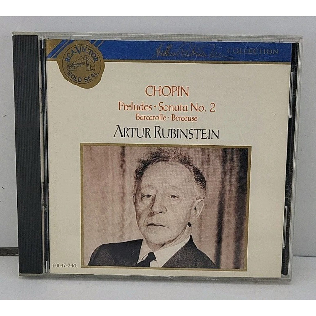 Chopin Preludes, Sonata #2, etc - Arthur Rubinsteins - RCA CD 1989