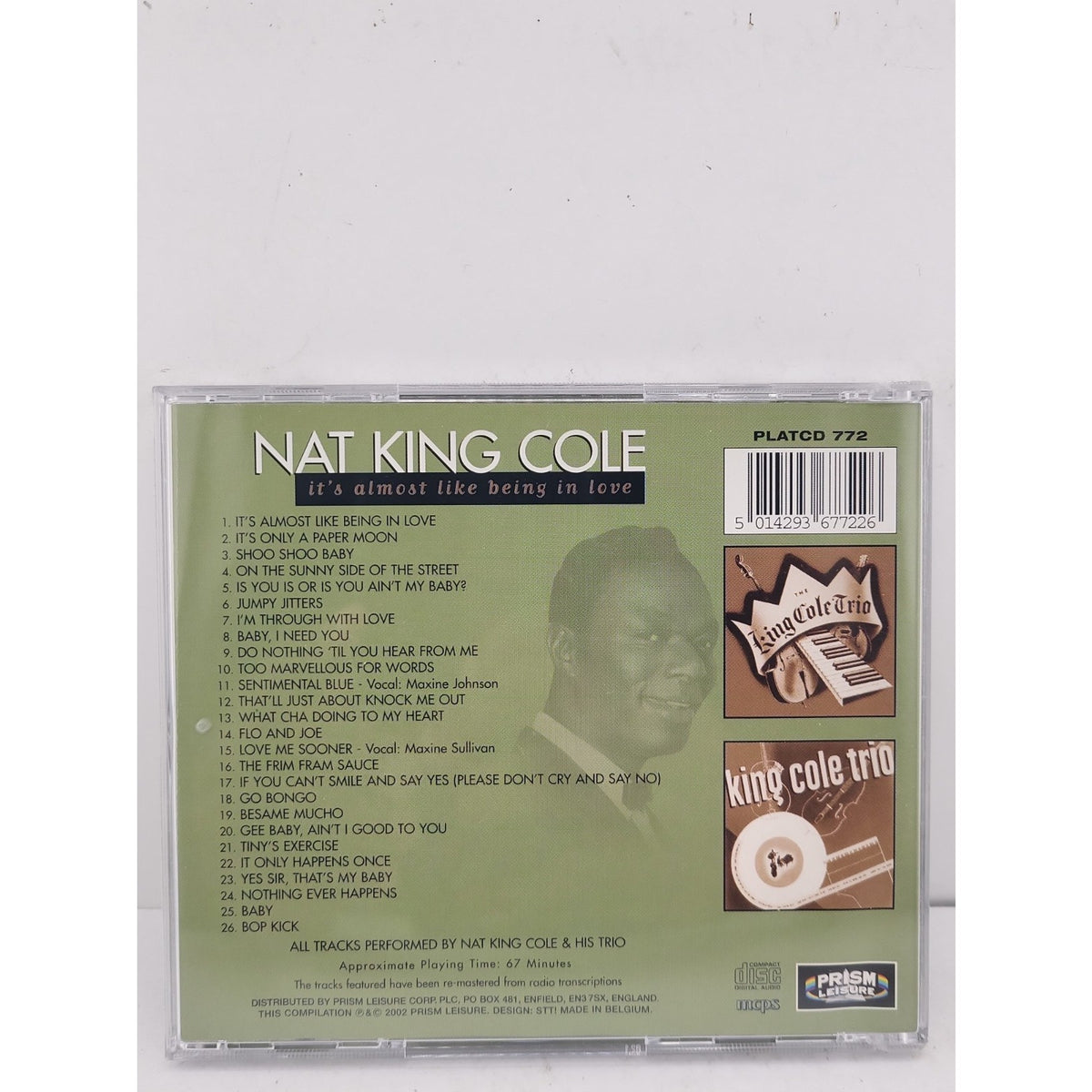 Nat 'king' Cole - His All-Time Favourites 3 CD Set