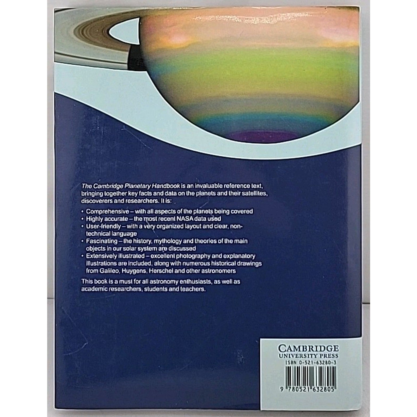 Cambridge Planetary Handbook by Michael E. Bakich (2000, Hardcover)
