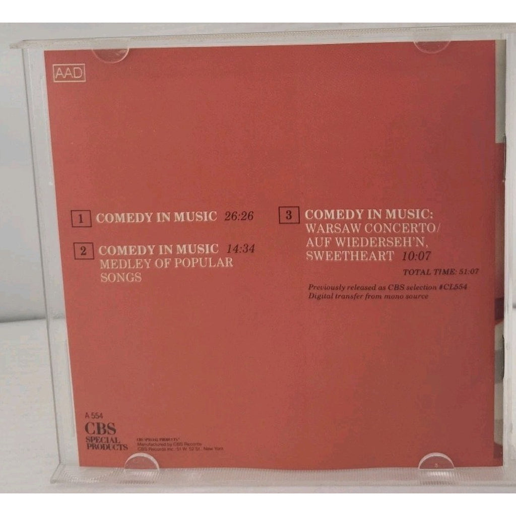 Victor Borge Comedy in Music CD