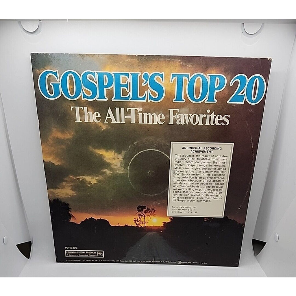 Gospel's Top 20 All Time Favorites (Record)