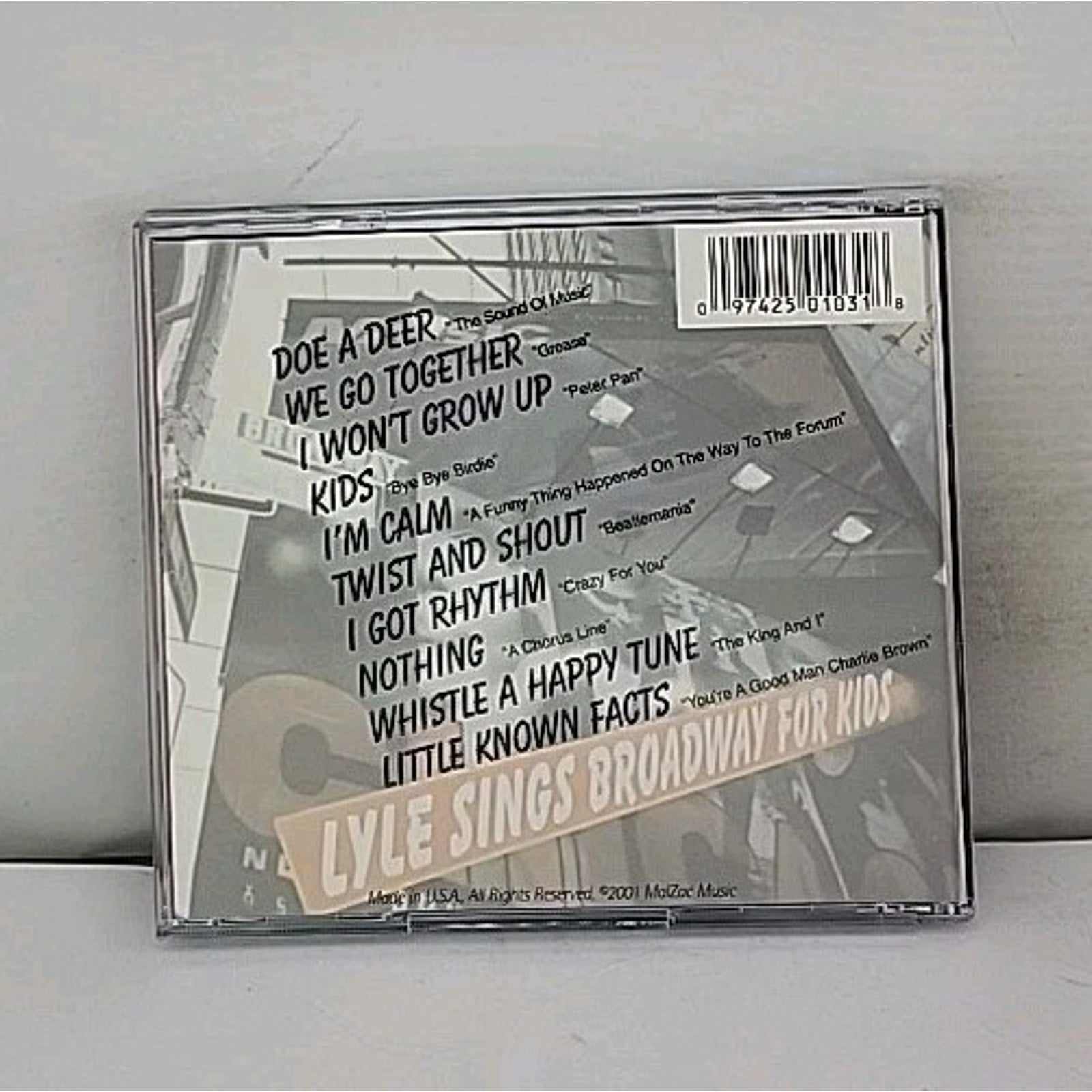 Lyle Sings Broadway for Kids by Lyle Cogen (CD, 2004)