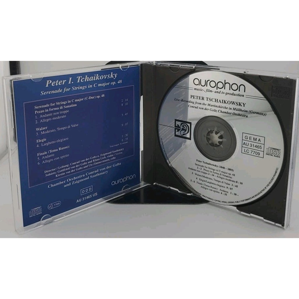 Peter I. Tchaikovsky Serenade For Strings In C Major Op. 48 CD