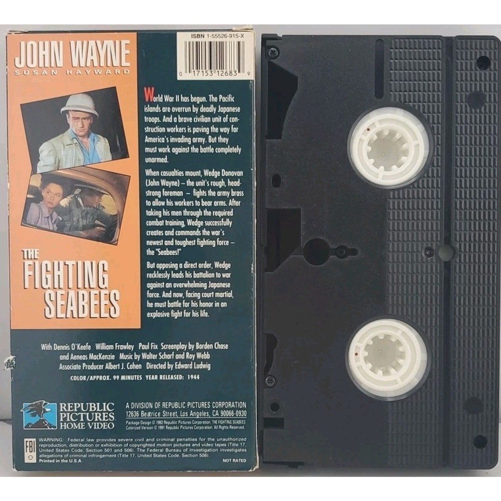 Fighting Seabees (VHS, 1944)