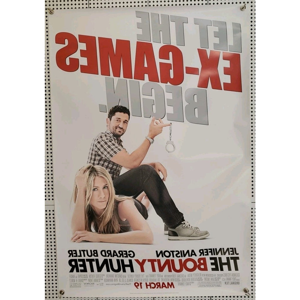 The Bounty Hunter Original 27x40 D/S Movie Poster 2010