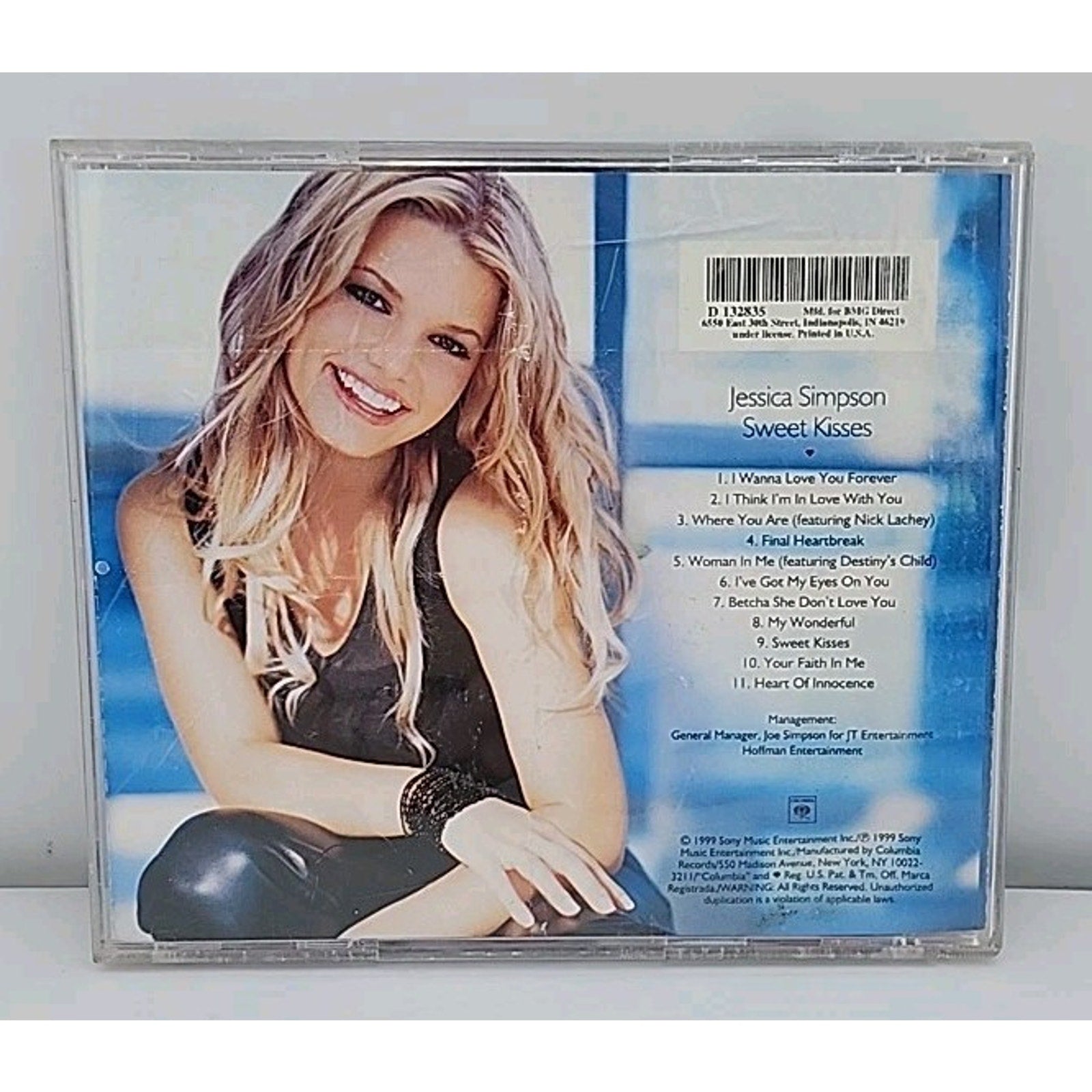 Sweet Kisses by Jessica Simpson (CD, Nov-1999, Columbia (USA))