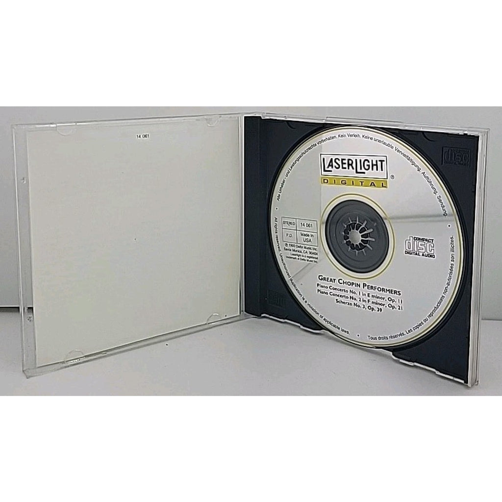 Great Chopin Performers - Piano Concerto 1 & 2 / Scherzo CD Martha Argerich