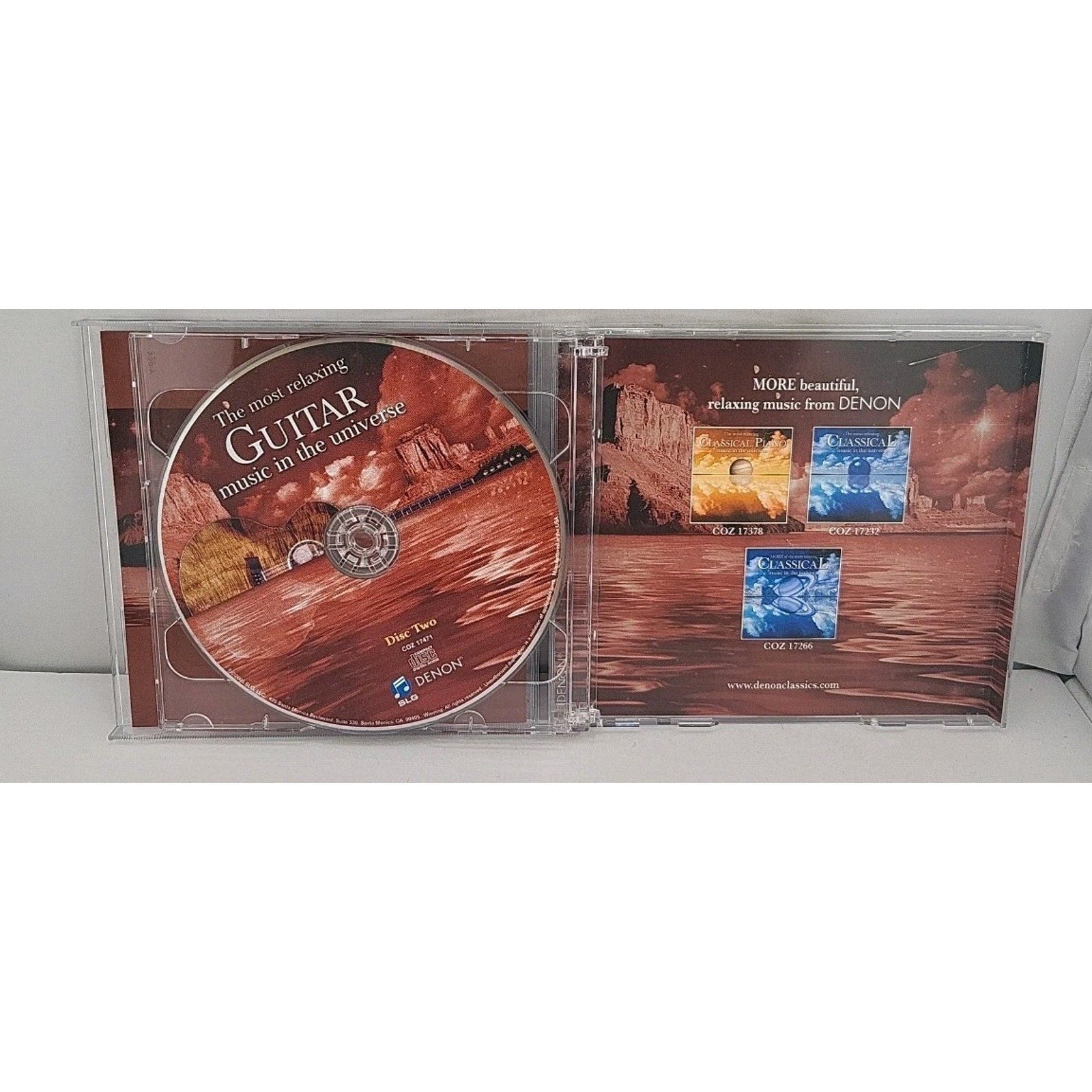Most Relaxing Guitar Music in the Universe by Various (CD, 2005)