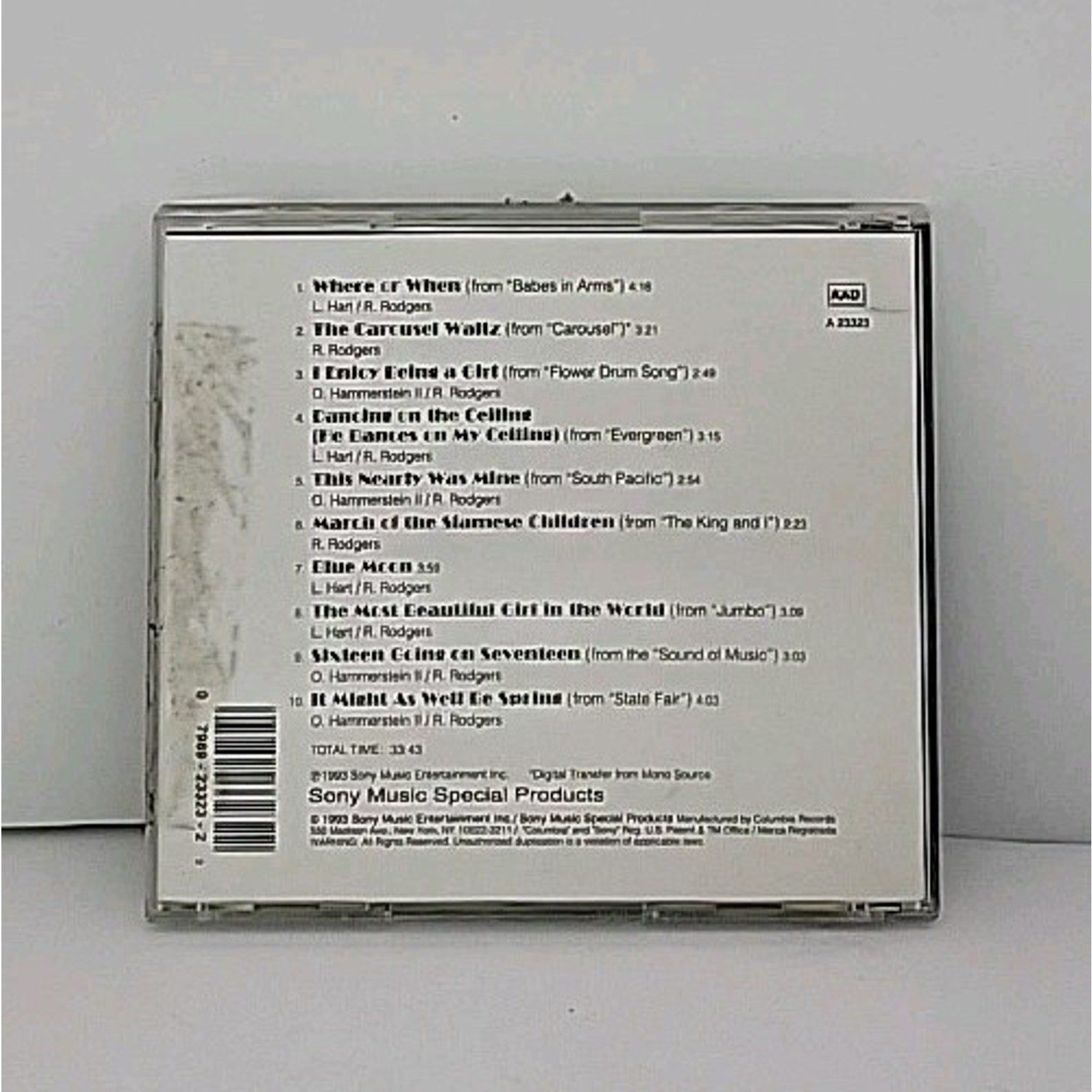 Faith, Percy : Plays Richard Rodgers by Percy Faith (CD, 1995)