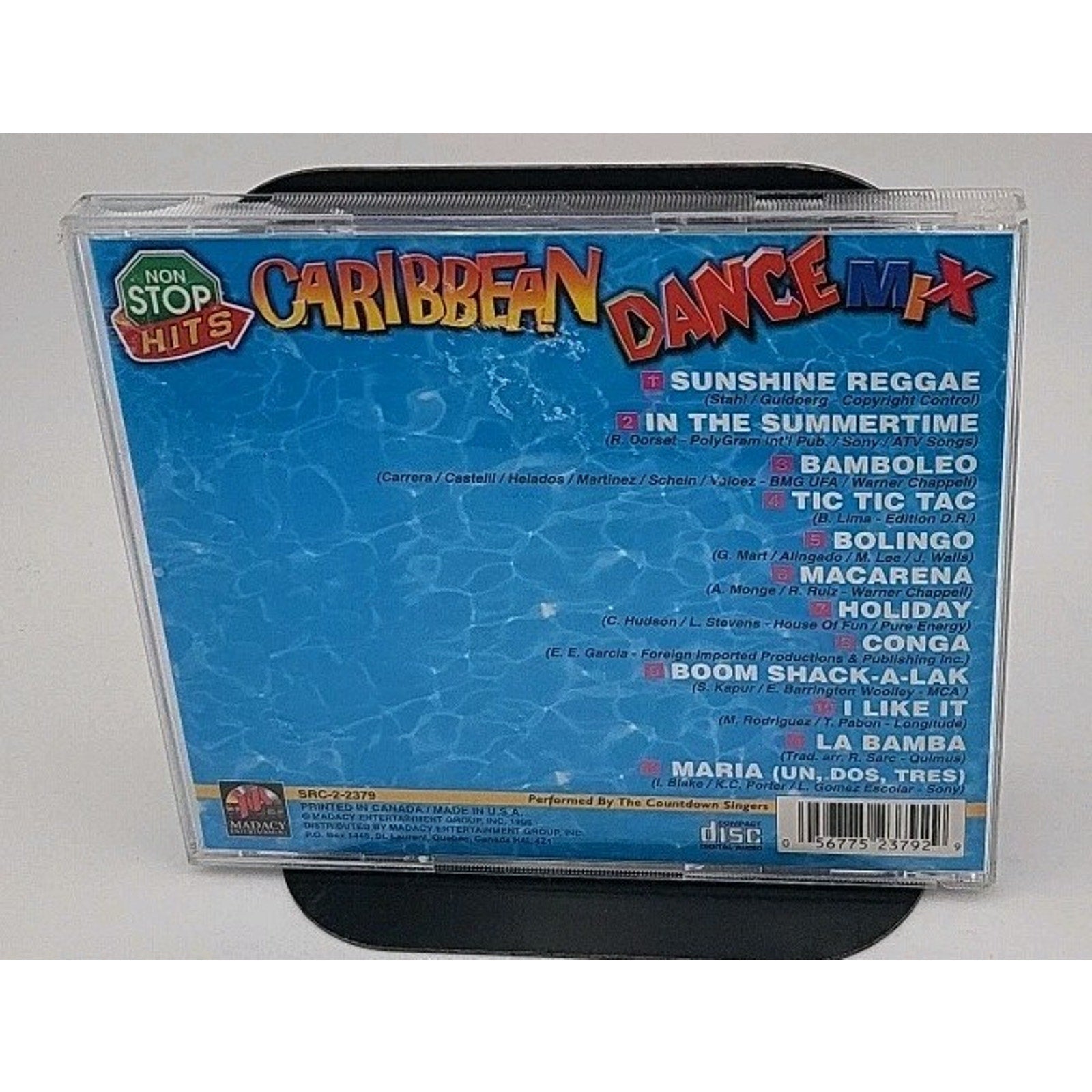Caribbean Dance Mix by The Countdown Singers (CD, 1998)