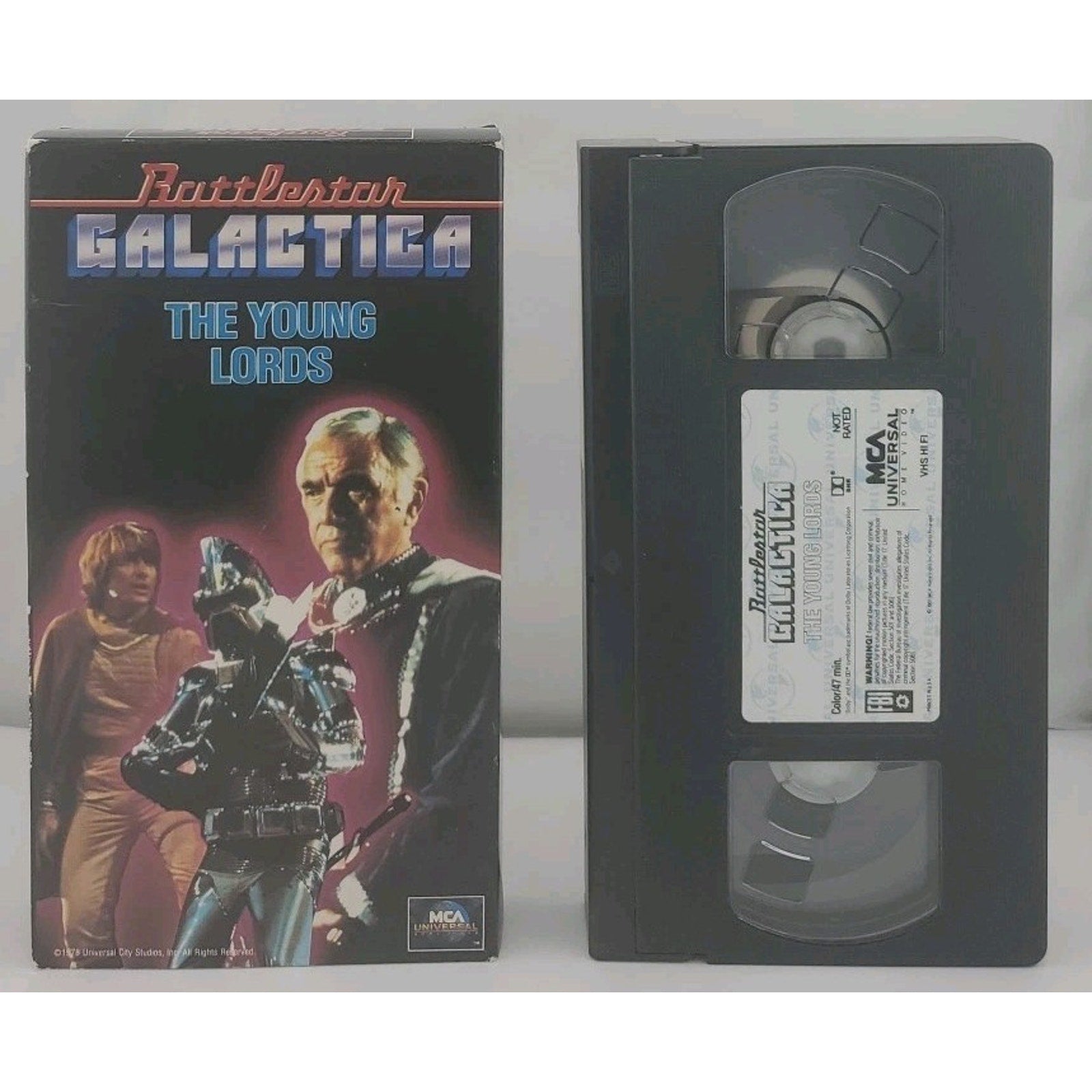 Battlestar Galactica - The Young Lords (VHS, 1996)