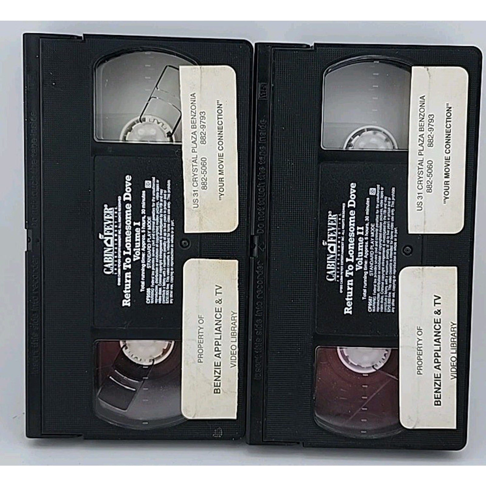 Return to Lonesome Dove (VHS, 1993, 2-Tape Set)