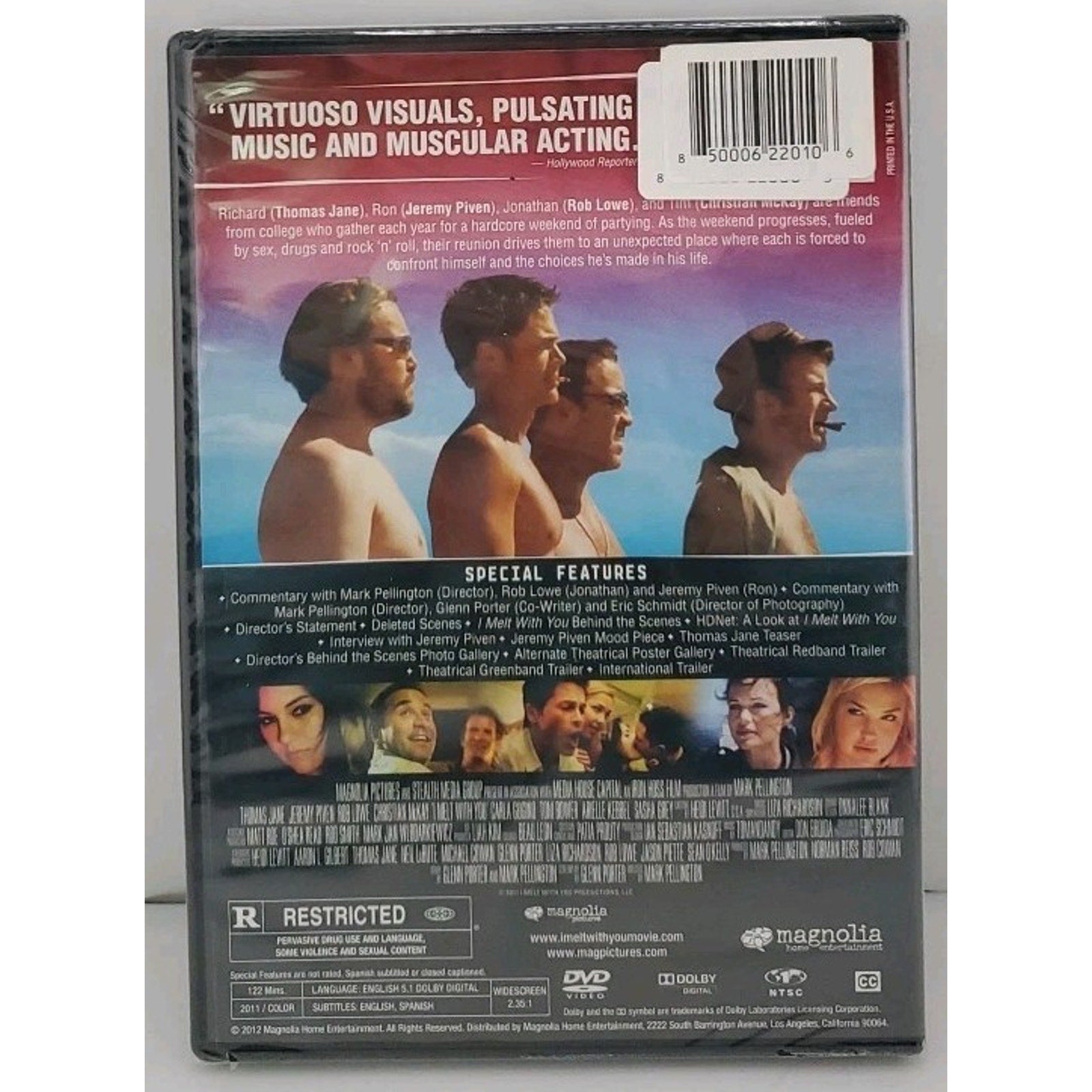 I Melt with You (DVD, 2011) *Brand New*