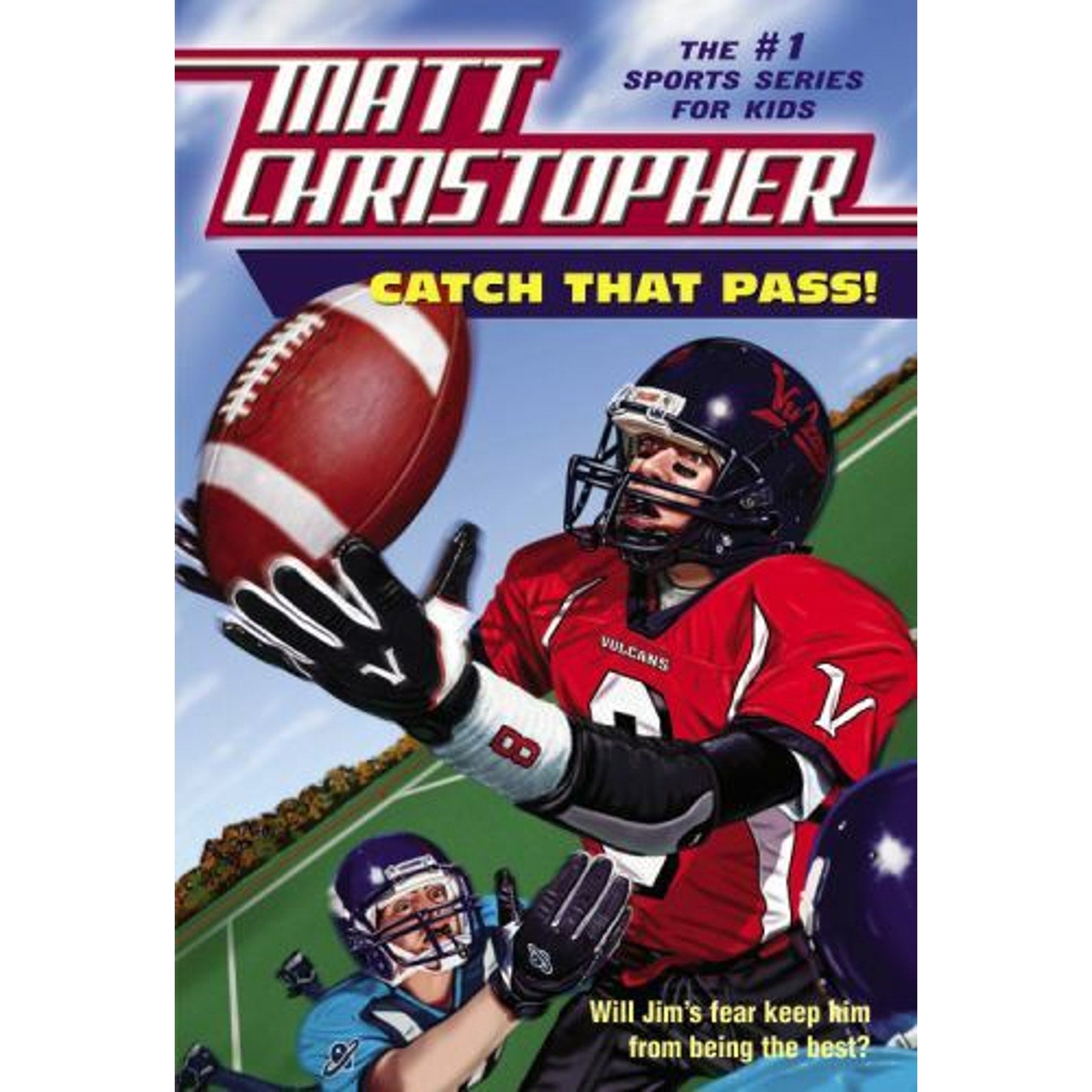Catch That Pass! by Matt Christopher (1989, Trade Paperback)