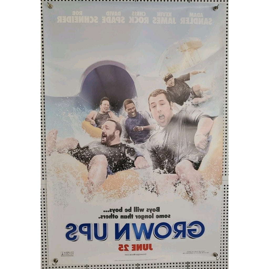 Grown Ups Studio Promo Movie Poster 27x40 Adam Sandler Chris Rock Steve Buscemi