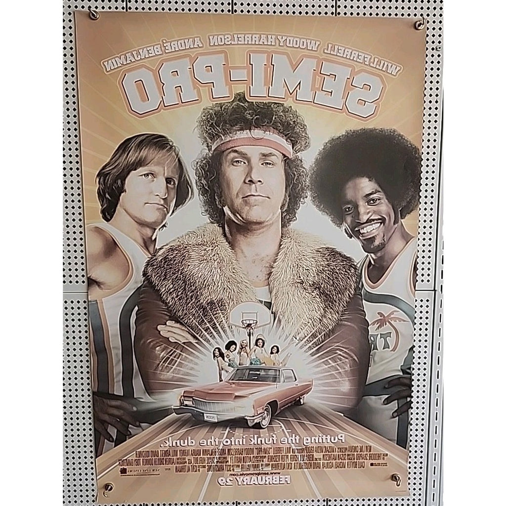 Semi Pro Original 27x40 D/S Movie Poster 2008