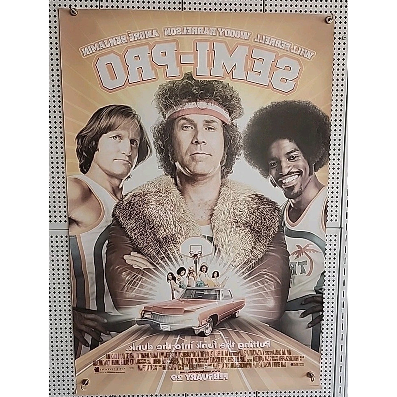 Semi Pro Original 27x40 D/S Movie Poster 2008