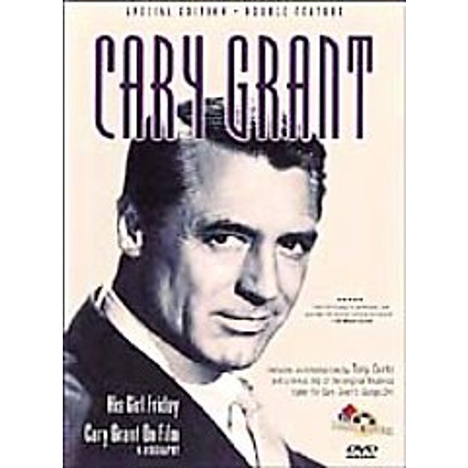 His Girl Friday/Cary Grant On Film (DVD, 1999, Double Feature)