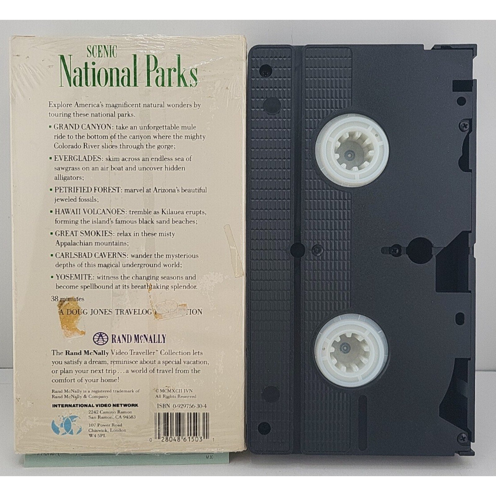 Rand McNally Video Traveller - Scenic National Parks (VHS, 1991)