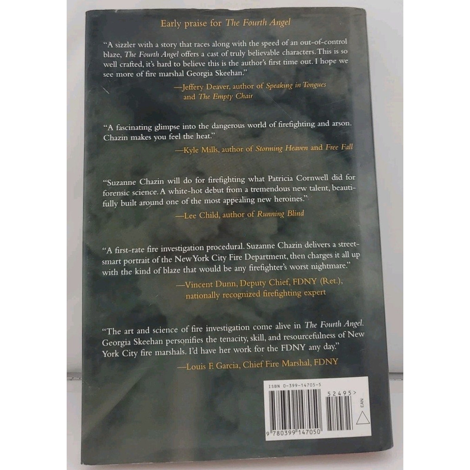 Fourth Angel by Suzanne Chazin (2001, Hardcover)