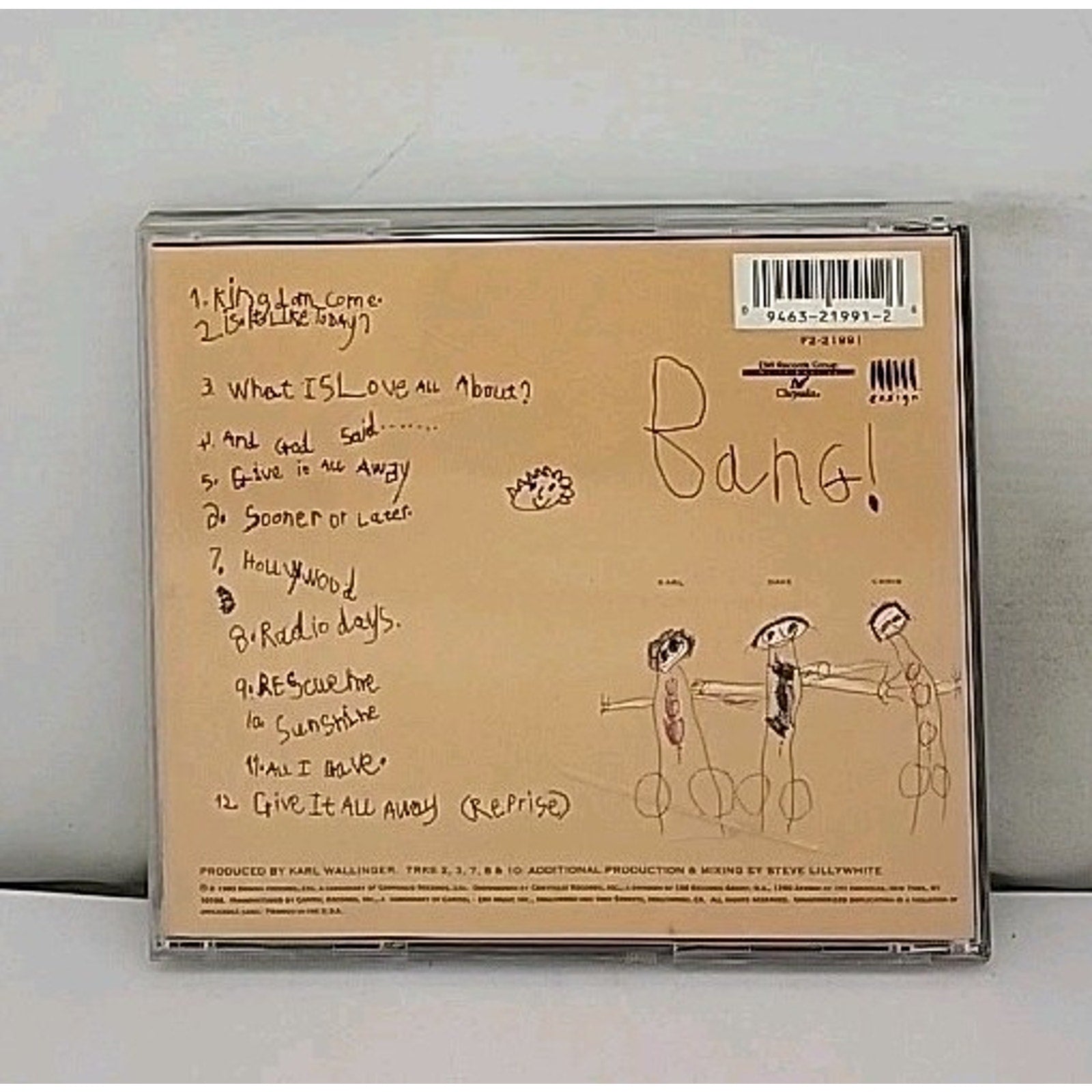 Bang! by World Party (CD, Apr-1993, Ensign (Label))