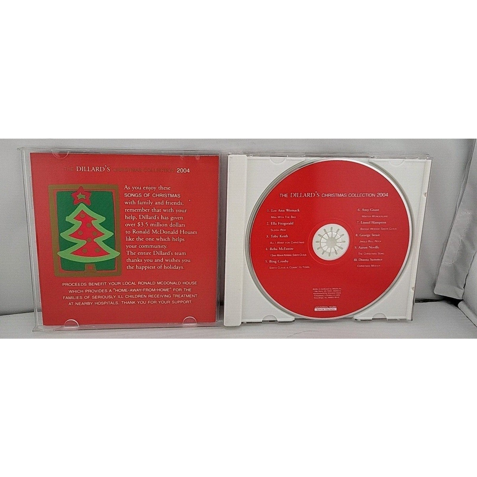 Sing A Song Of Christmas Dillards Collection 2004 CD Various Artist