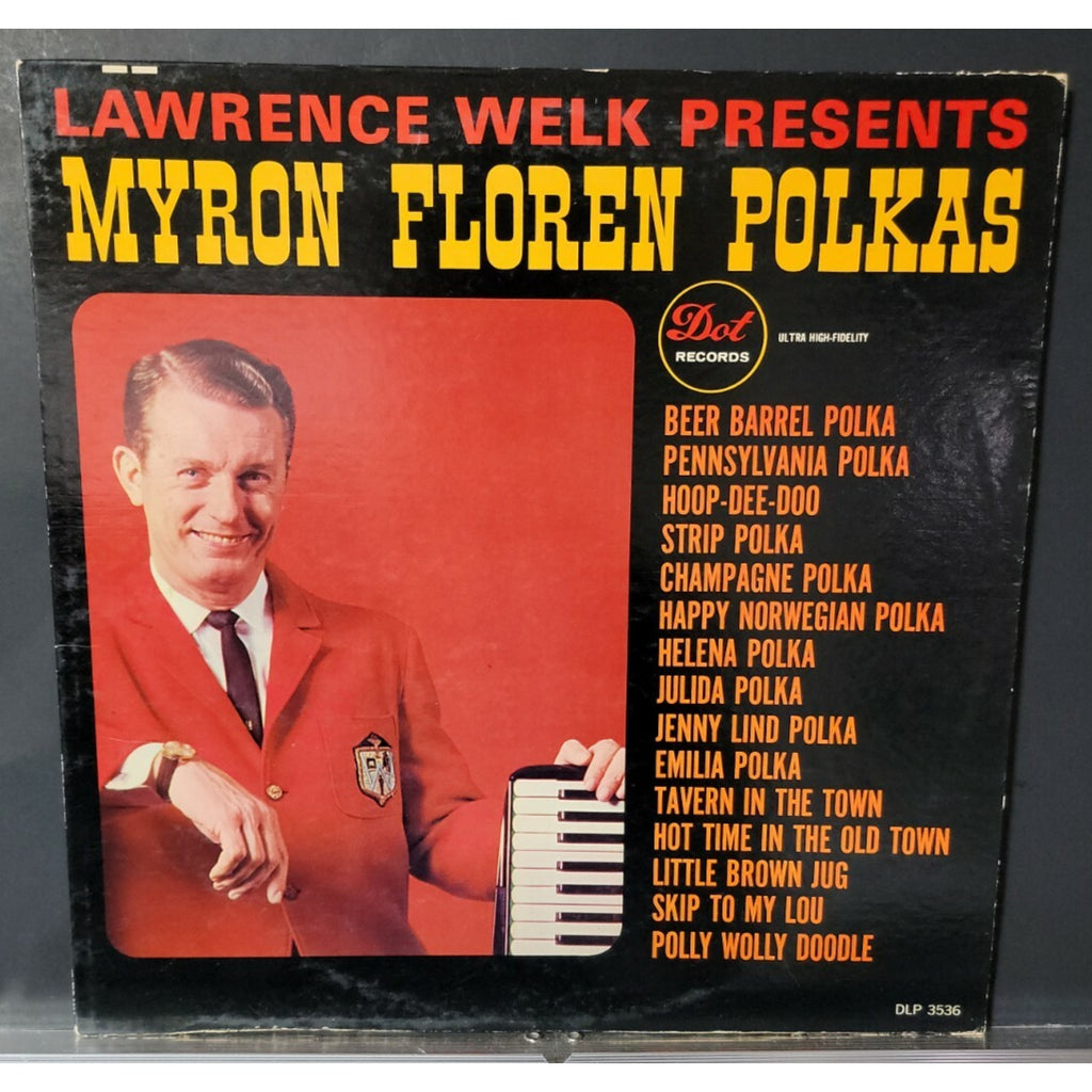 Myron Floren ‎– Lawrence Welk Presents Myron Floren Polkas (Vinyl)