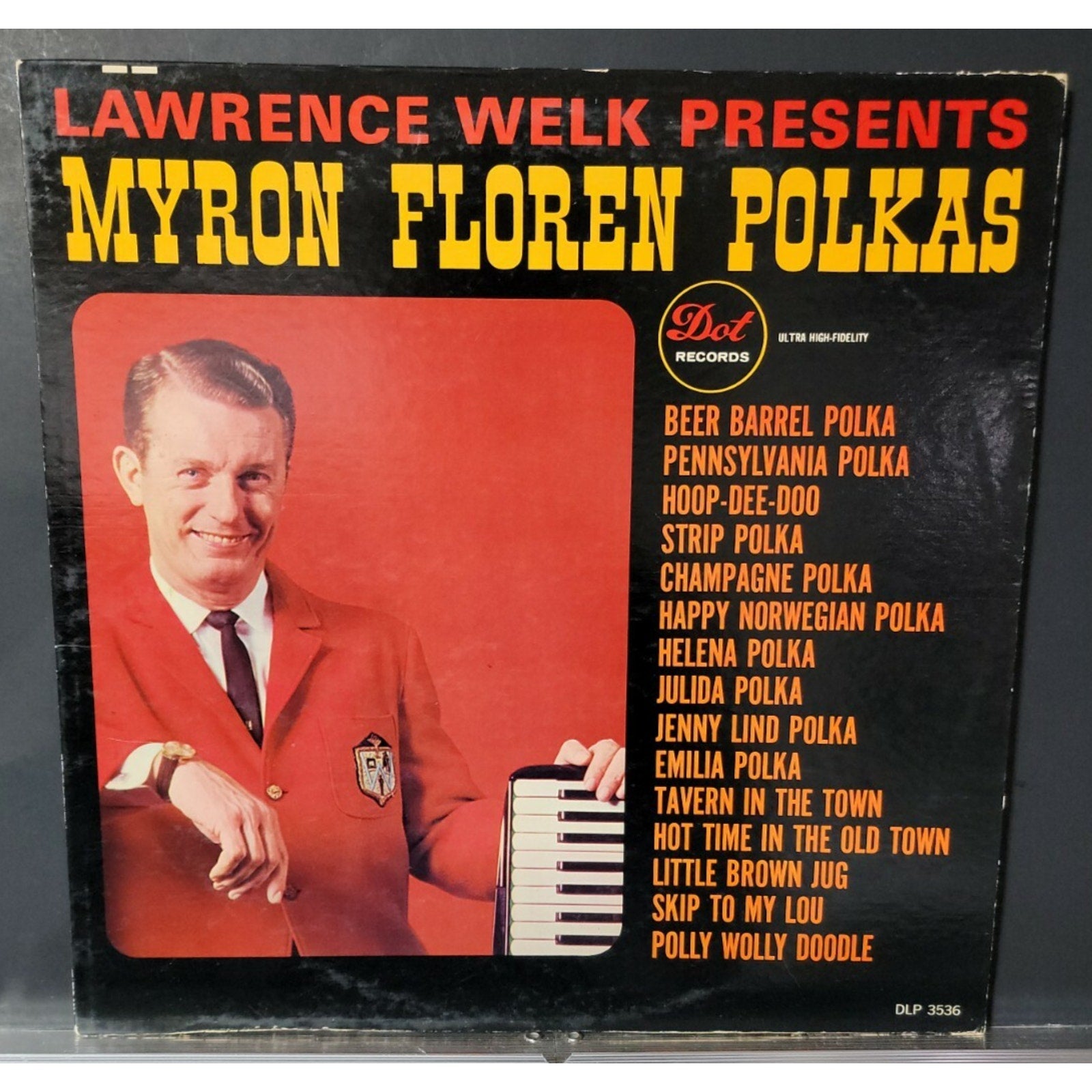 Myron Floren ‎– Lawrence Welk Presents Myron Floren Polkas (Vinyl)
